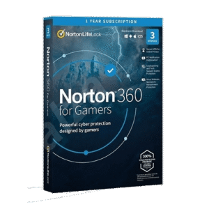 Norton 360 for Gamers – 1-Year / 3-Devices – Global
